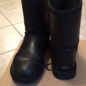 Leather UGG Boots